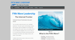 Desktop Screenshot of fifthwaveleadership.com